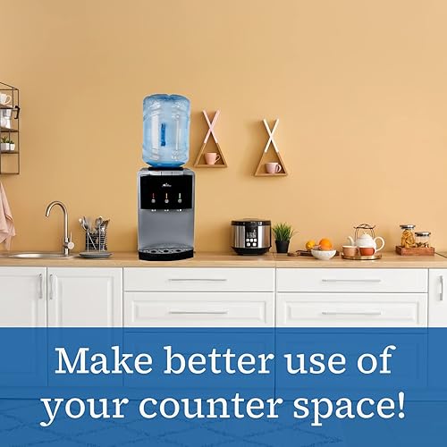 Miniatura 4 de Royal Sovereign Dispensador de agua de encimera de tres temperaturas, plata/negro (RWD-300B)