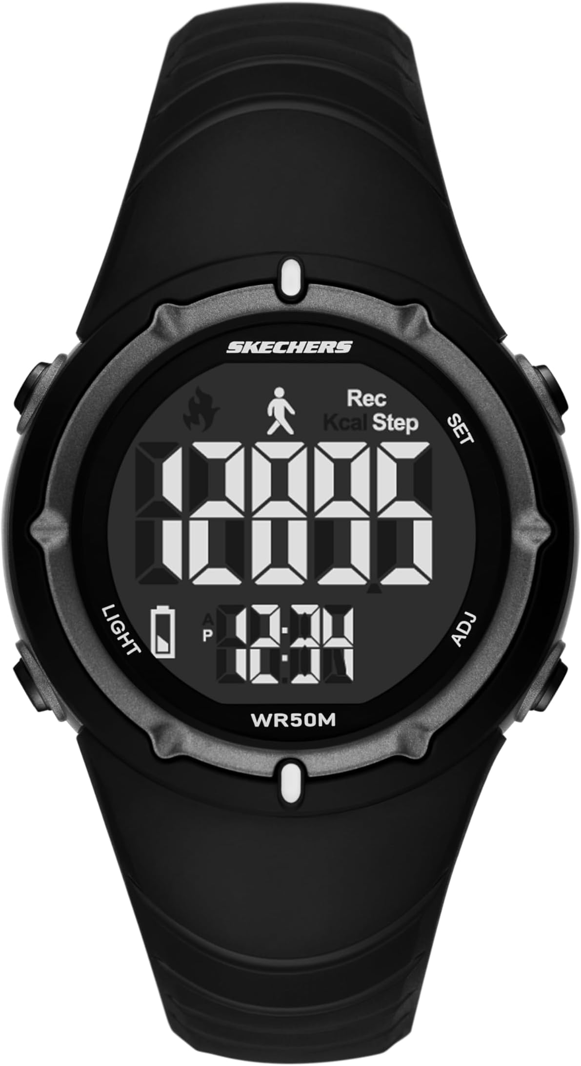 Women's Skywood Digital Black Plastic Watch (Model: SR2156)