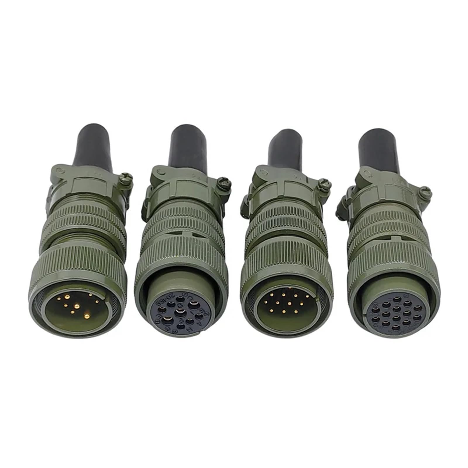 Conector militar MIL-C-5015 MS3108 que optimiza espacio en tableros 7
