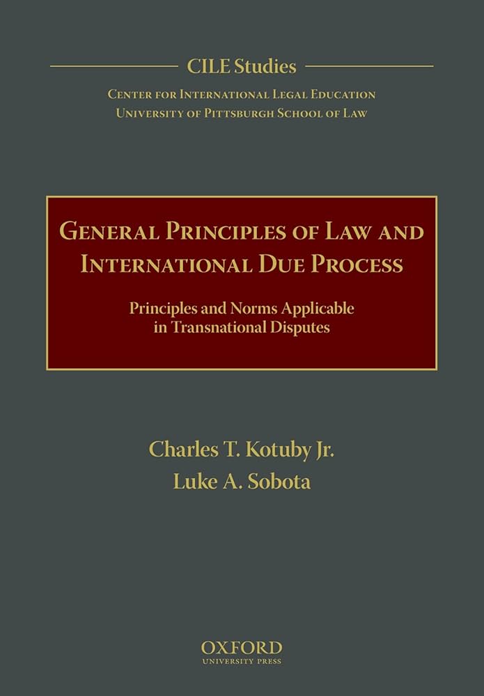General Principles of Law and International Due Process
