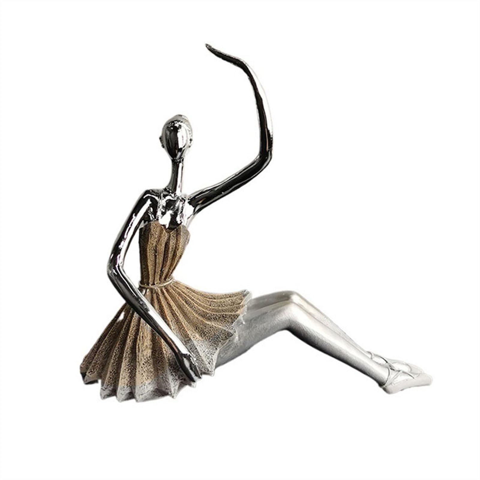 Sculpture de danse ballet moderne objet décoration maison fille et artisanat pour chambre
