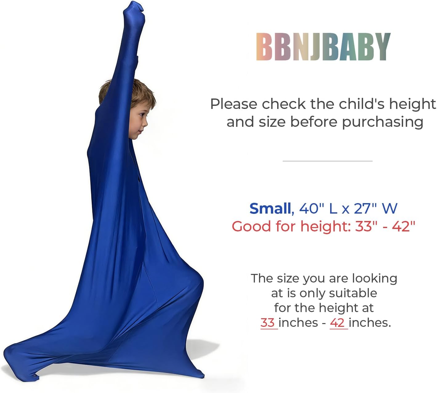 Sensory Sock Body Sock，Perfect for Children with Sensory Processing Disorder,Updated Version, Dynamic Movement Sensory Sox