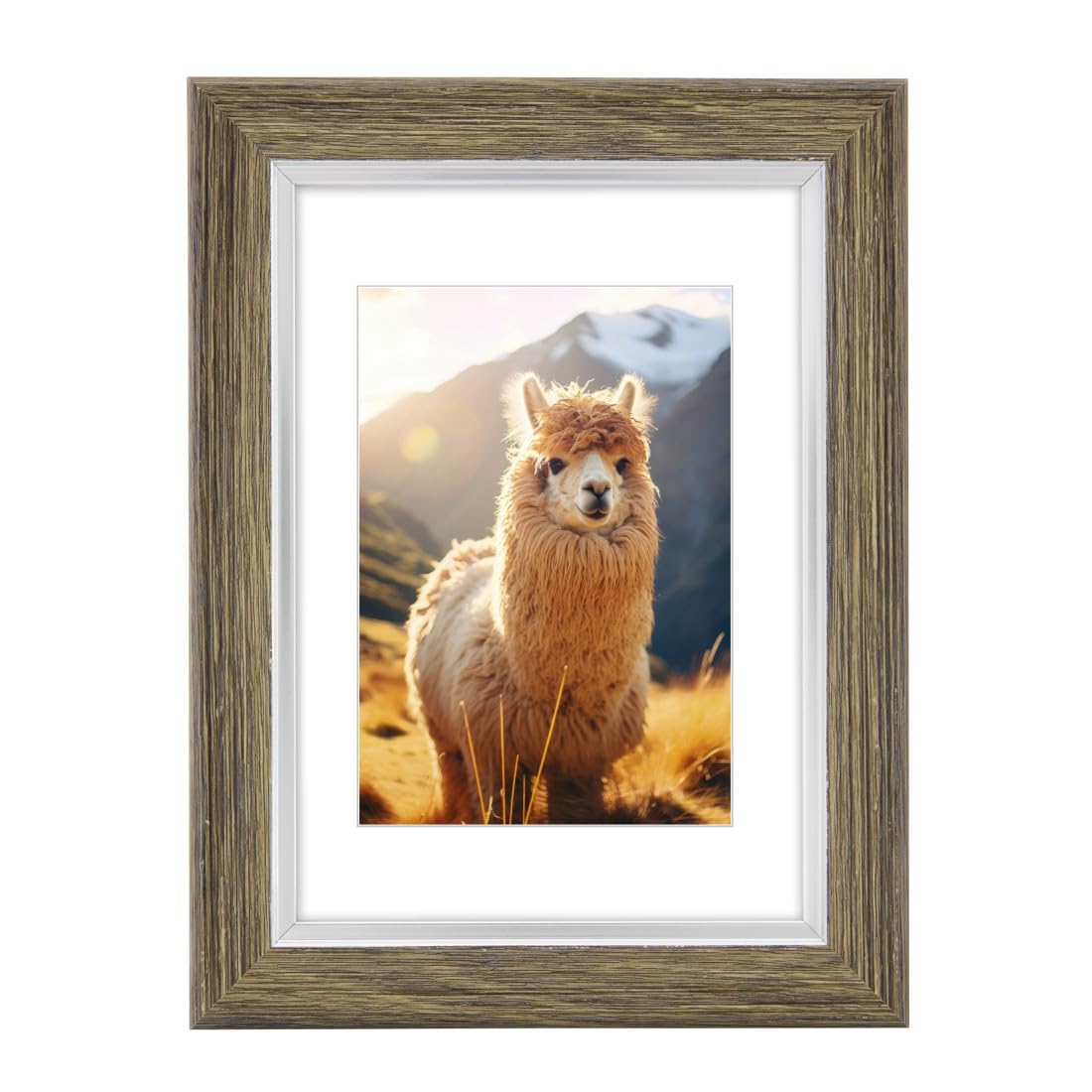 Hama Lima Plastic Photo Frame, Olive, 30 x 40 cm