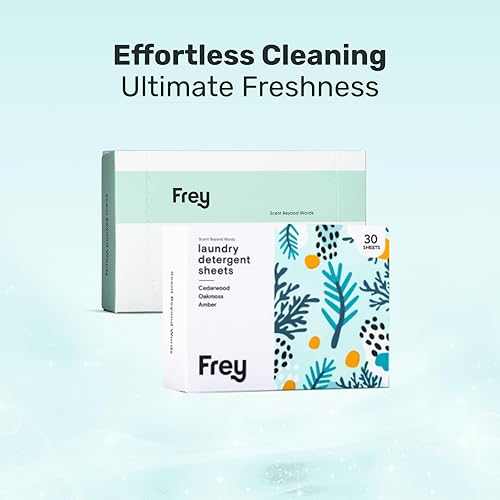 Miniatura 9 de Frey Paquete de sábanas y sábanas de detergente para ropa  Sabanas de olor seguro, lujosas sábanas de detergente para ropa y no tóxicas  Sin
