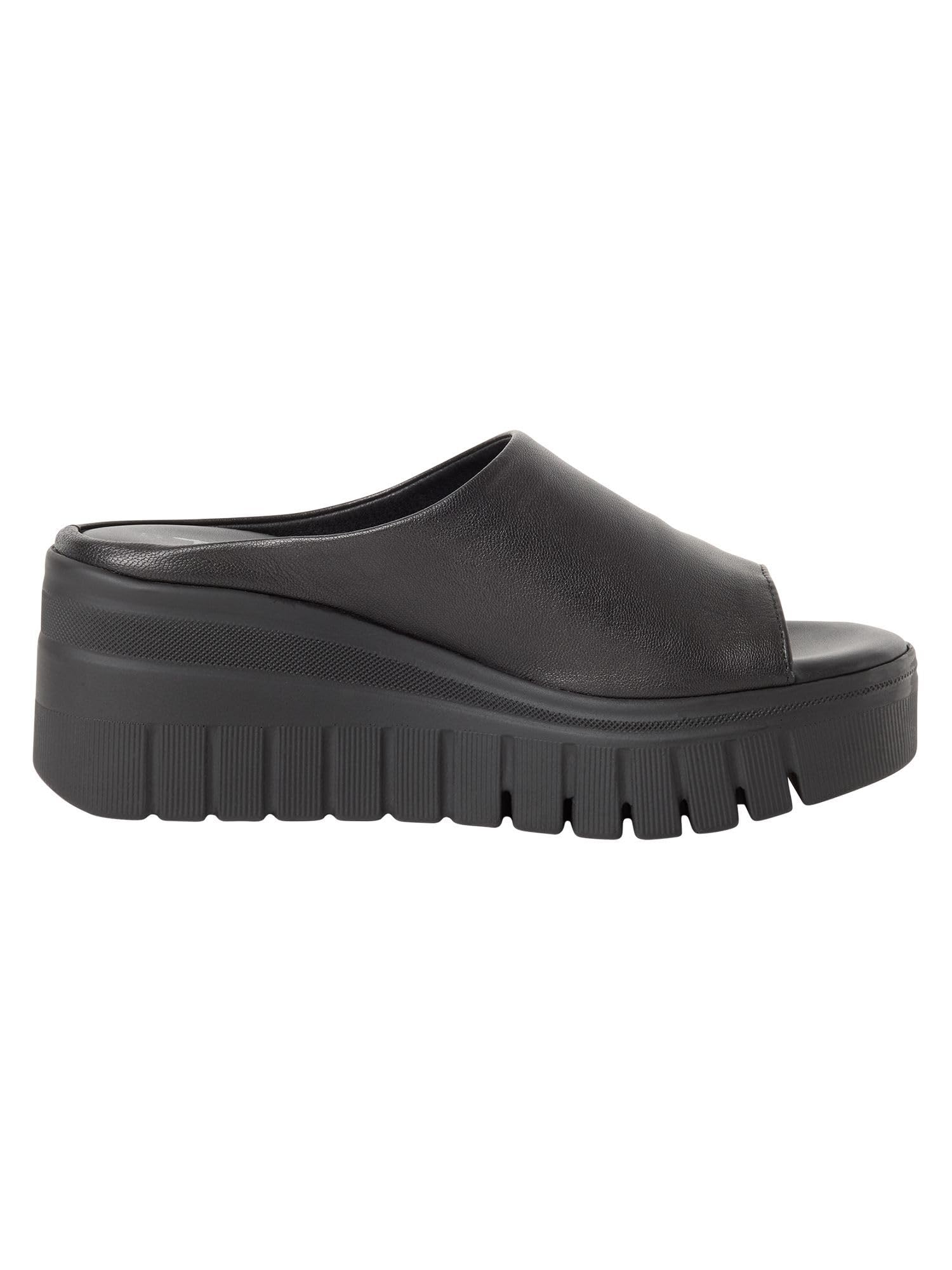 Tamaris Mule femme à talon compensé en cuir