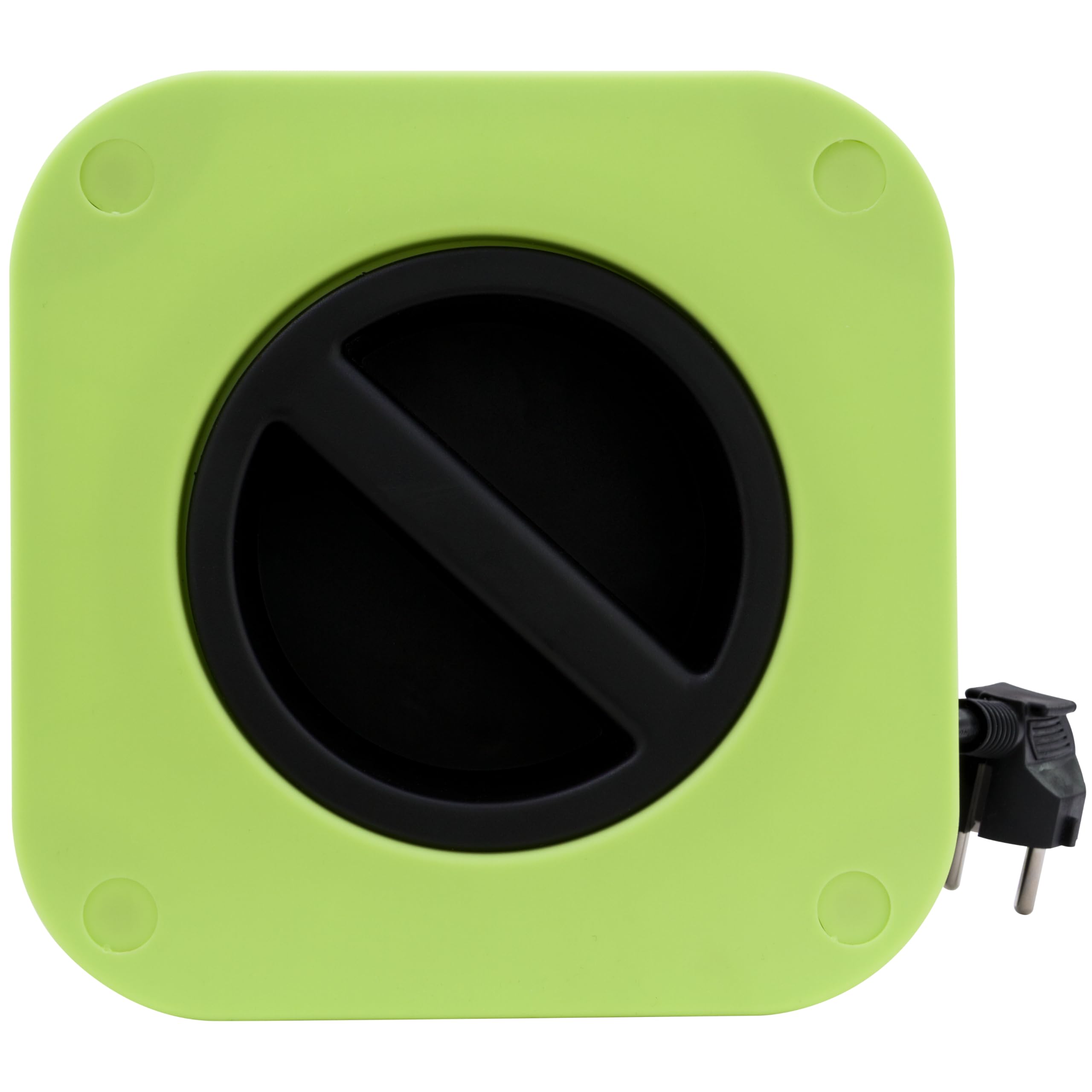 REV 0010012400 multiprise 10 m 4 sortie(s) CA Intérieur Noir, Vert - Multiprises (10 m, 4 sortie(s) CA, Intérieur, 1,5 mm², Noir, Vert, 230 V)