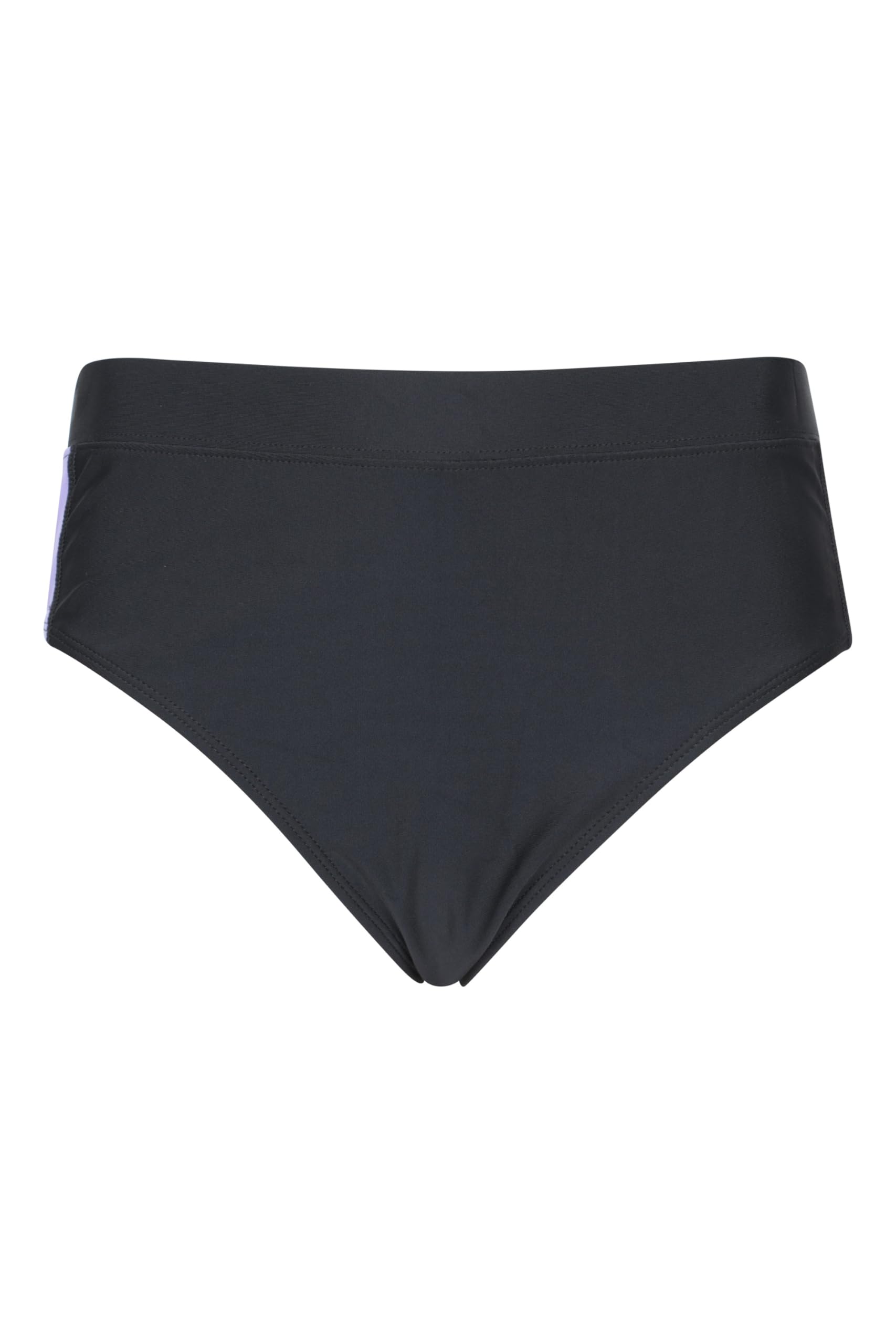 Mountain Warehouse Women's Black 'Take The Plunge' Stretchy Bikini Bottoms Quick Dry Swimming Briefs In | Size: 18