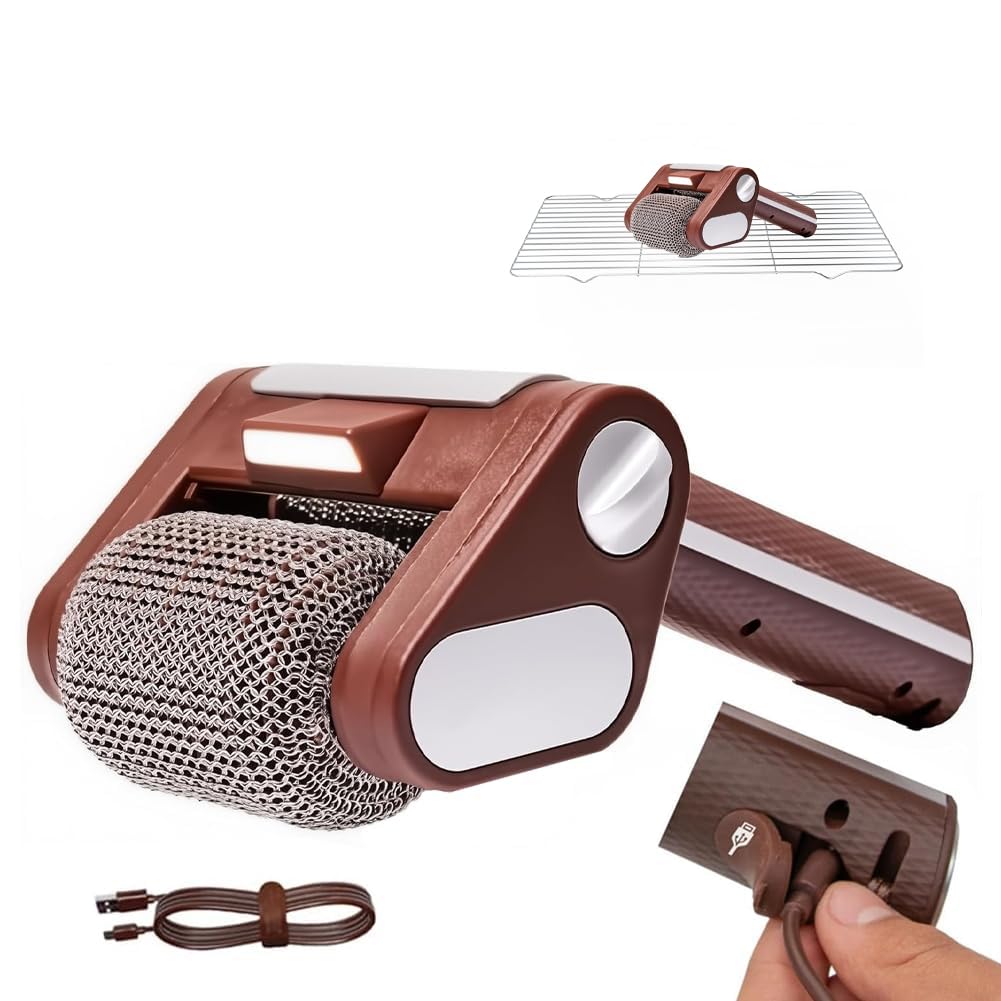 Nettoyeur de barbecue électrique sans fil pour simplifier vos soirées d'été