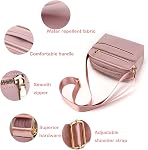 Petit Crossbody Cell Phone Purse pour les femmes Filles Sac à épaule étanche Mini Sac de messager