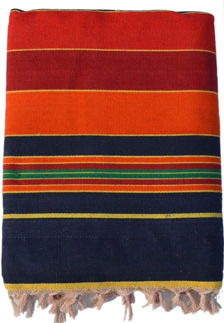 Striped Carpet (Multicolour, Cotton, Standard)-image-1