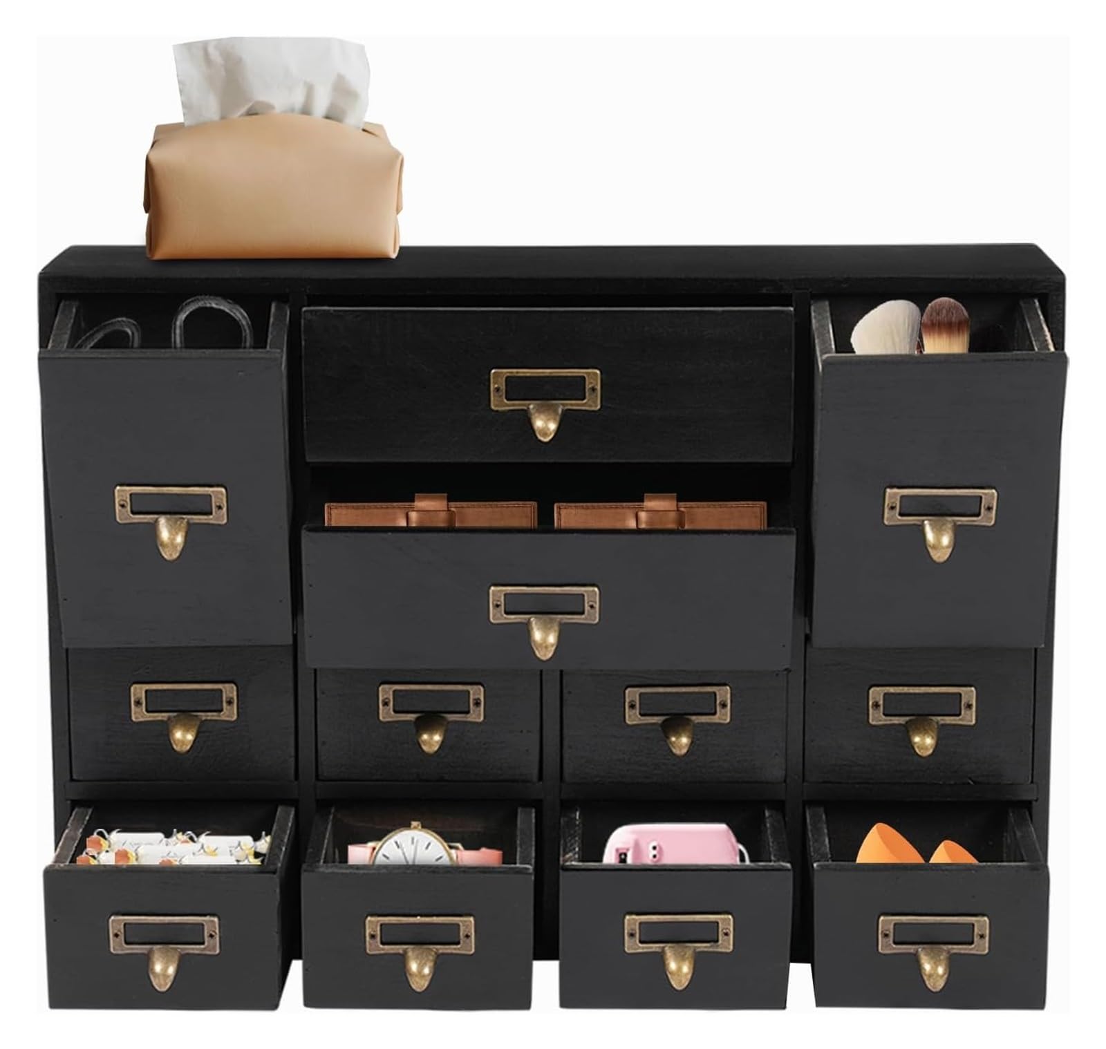 Organiseur de bureau 12 tiroirs pour trier loisirs et fournitures