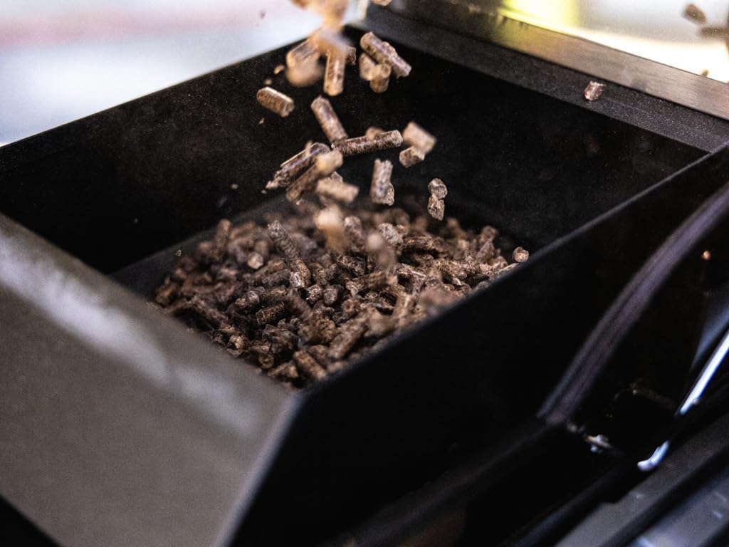 HALO Prime300 Countertop Pellet Grill | Up to 500°F | Portable 300Sq. In. Cooking Surface | Optional Lithium-ion Battery Power | HS-1005-ANA