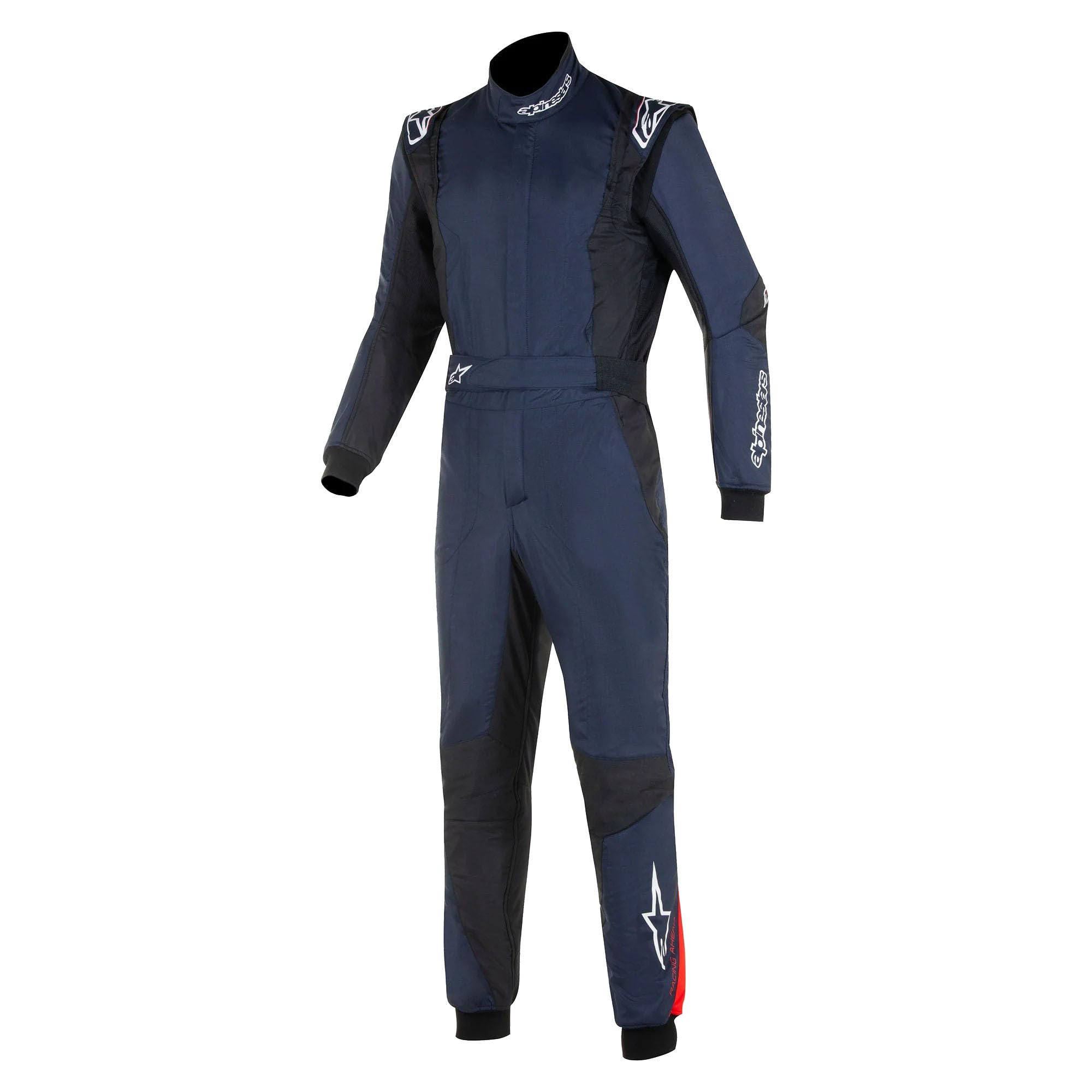 Alpinestars GP Tech V4 Suit 3 Layer FIA8856-2018 - Size 48 - Blue Navy/Black/Red (3354024-7081-48)