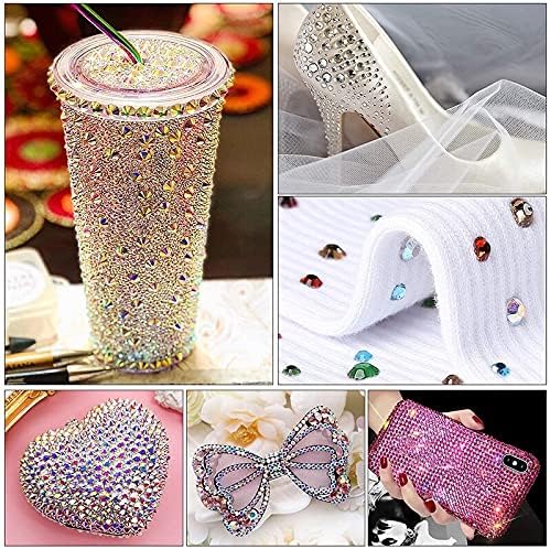 Ss16 Ss20 Ss30 Glitter Crystal Clear Rhinestones Nail Art 3D Decoration Silver Flatback Rhinestones Gems