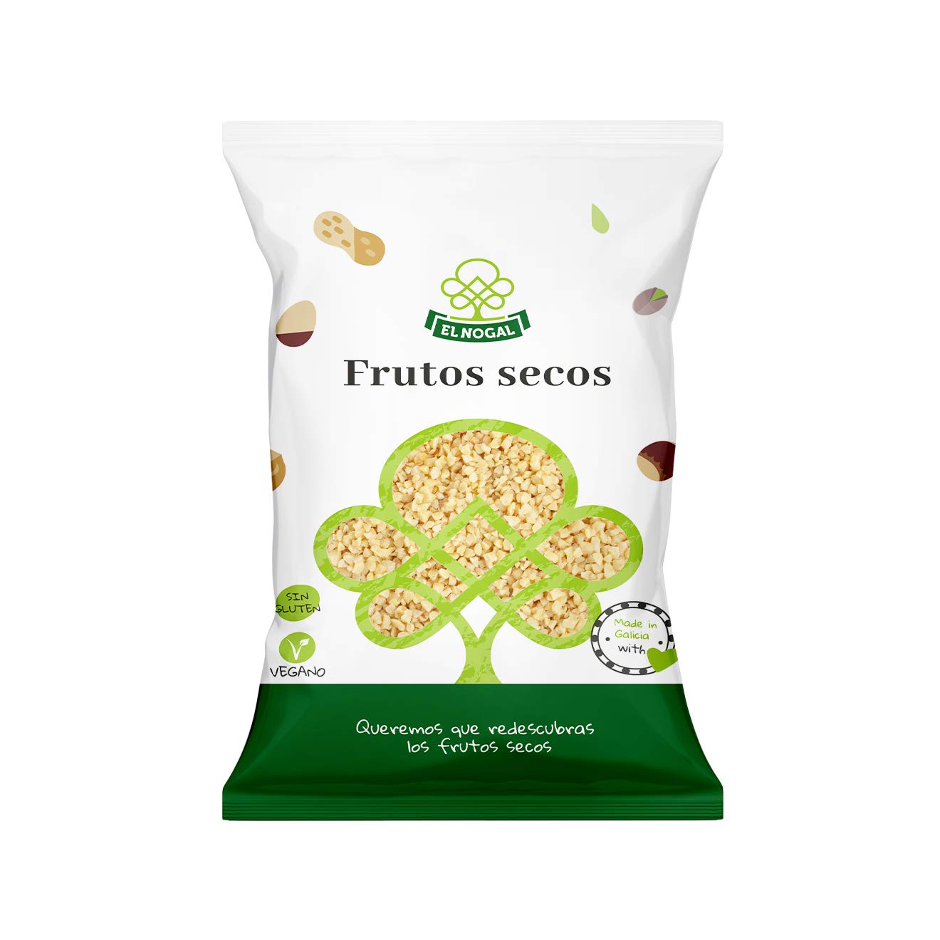 El Nogal Frutos Secos Granito de Almendra Bolsa 1000 g