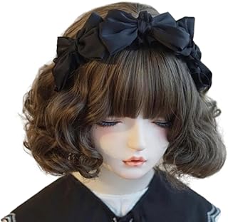リボン カチューシャ レディース ヘアアクセサリー ヘアバンド ロリータ風 ゴスロリ風 コスプレ パーティー 髪飾り ガーリー おしゃれ 可愛い ブラック 黒[J's select]
