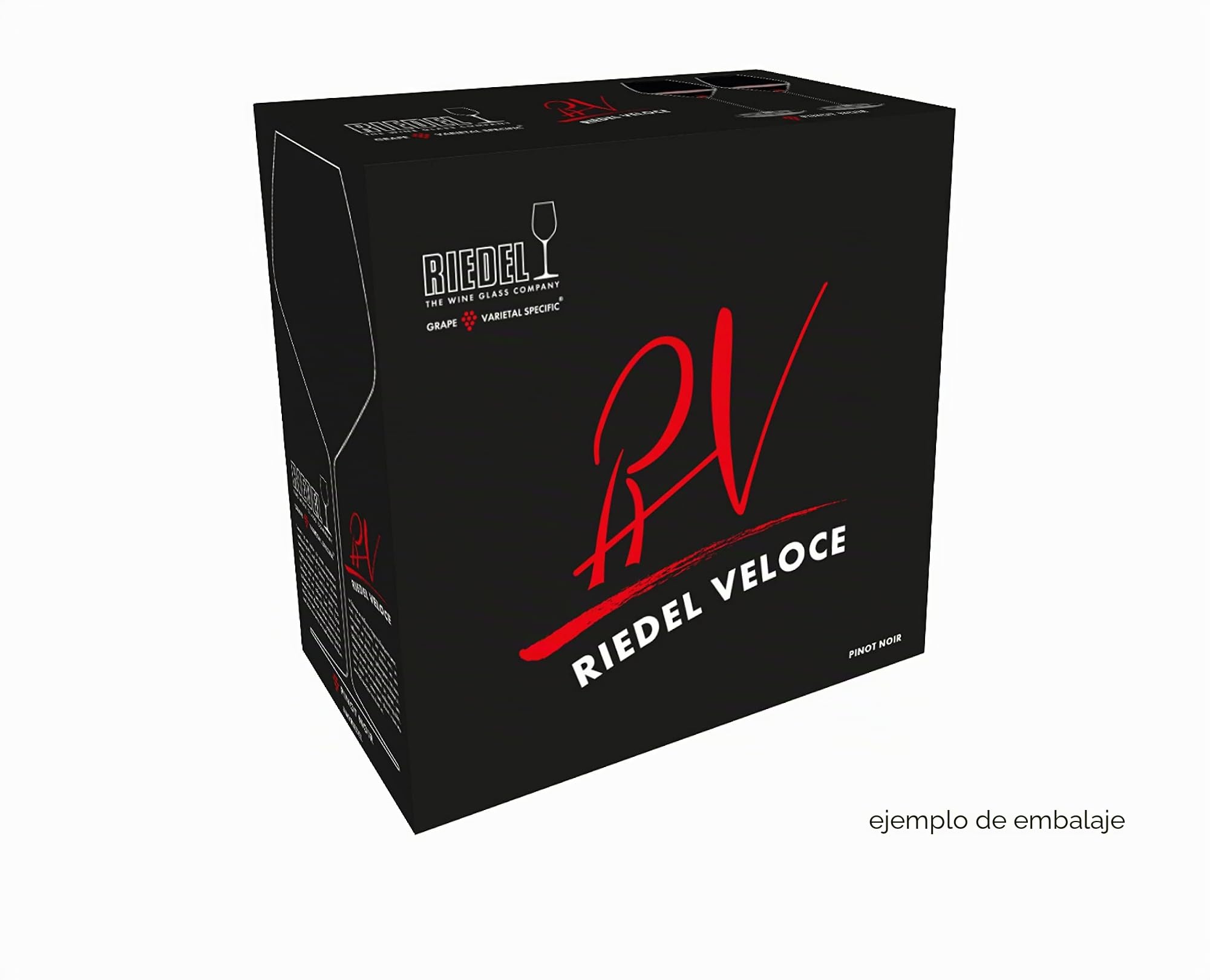 Riedel Veloce Pinot Noir Nebbiolo Juego de 2 copas para vino tinto 763 ml