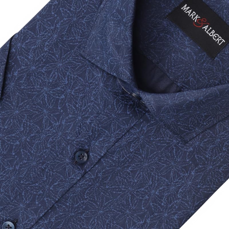 Image of MARK & ALBERT Men's Slim Fit Formal Shirt