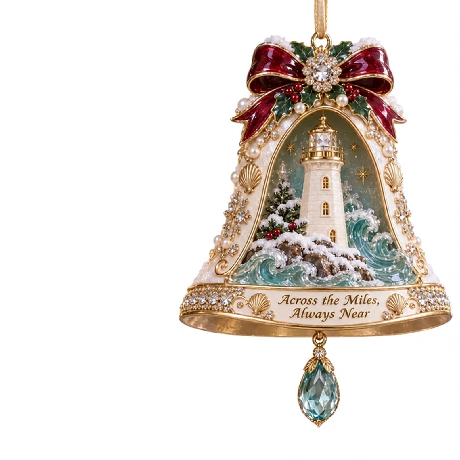 Christmas Decorations,Christmas Ornaments for Table & Tree 8×4CM