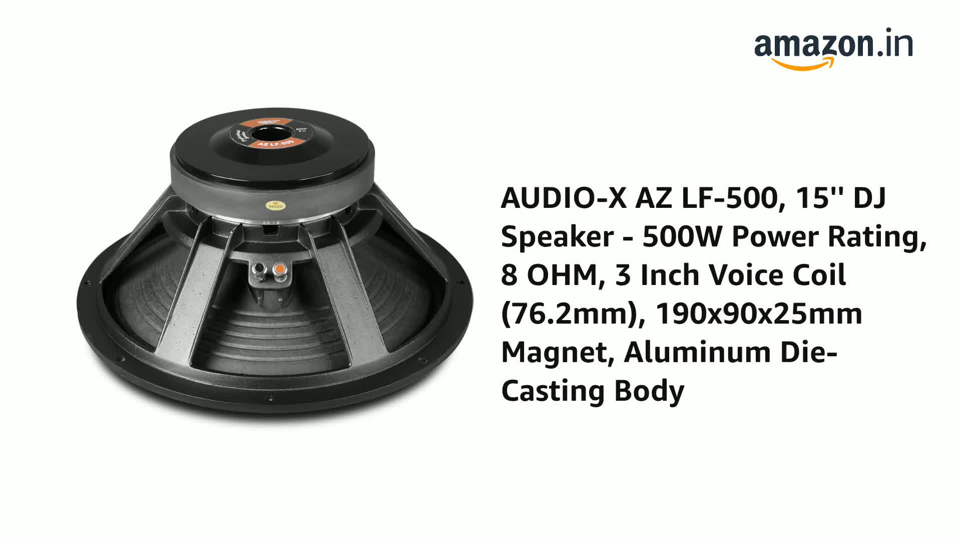 激レア12inch Audiofly - 6 Degrees AEROFLLY Ovel Car Speaker Ovel 6 * 9 3WAY Car Speaker : Amazon.in