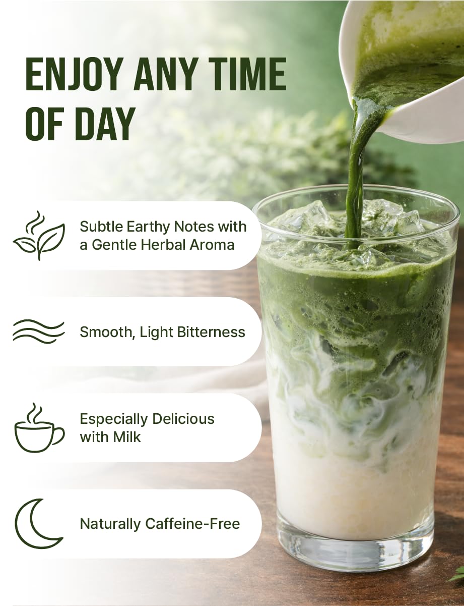 NAMU Grain Mugwort Powder for Tea & Smoothies, Natural Herbal Powder, Finely Ground Mugwort Leaves, Vegan, No Additives, 10.58 oz (300 g) 쑥가루