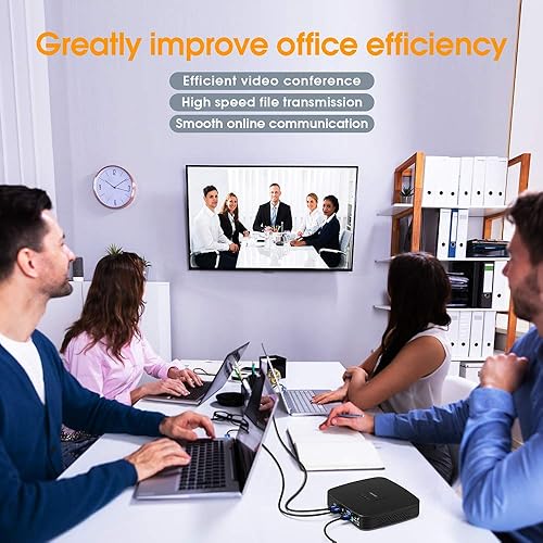 Miniatura 6 de Cable Ethernet Cat8 de 33 pies blindado alta velocidad 40 Gbps 2000 MHz SSTP plana Internet LAN Cable con conector RJ45 chapado en oro para consola