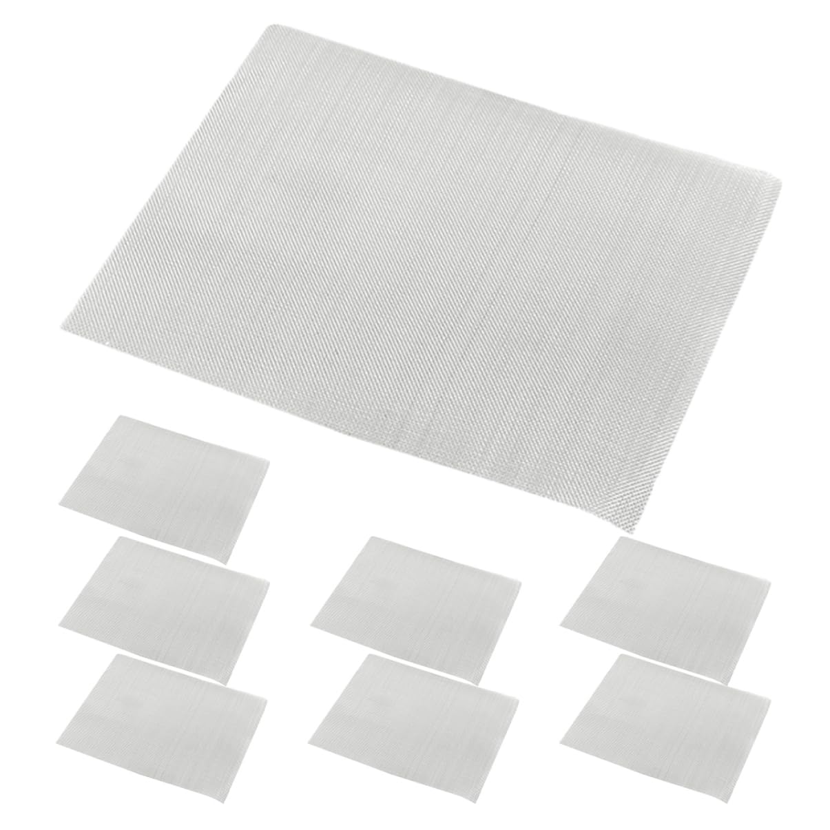 OUNONA Plastic Bumper Repair Kit Stainless Steel Mesh Screen Car Bumper Repair Wire Mesh for Diy Projects