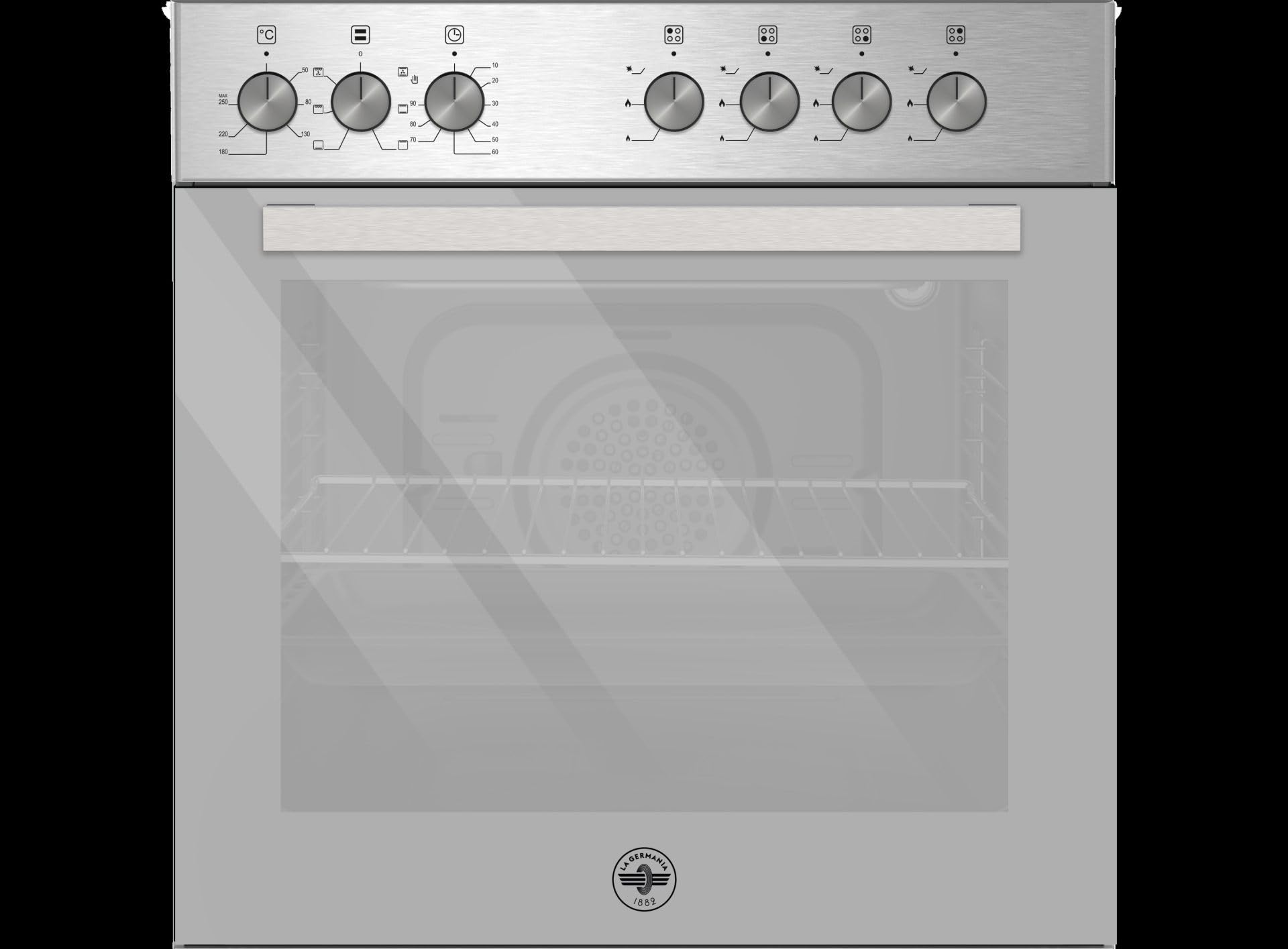 Cucina gas La Germania SE664EX 24 inox