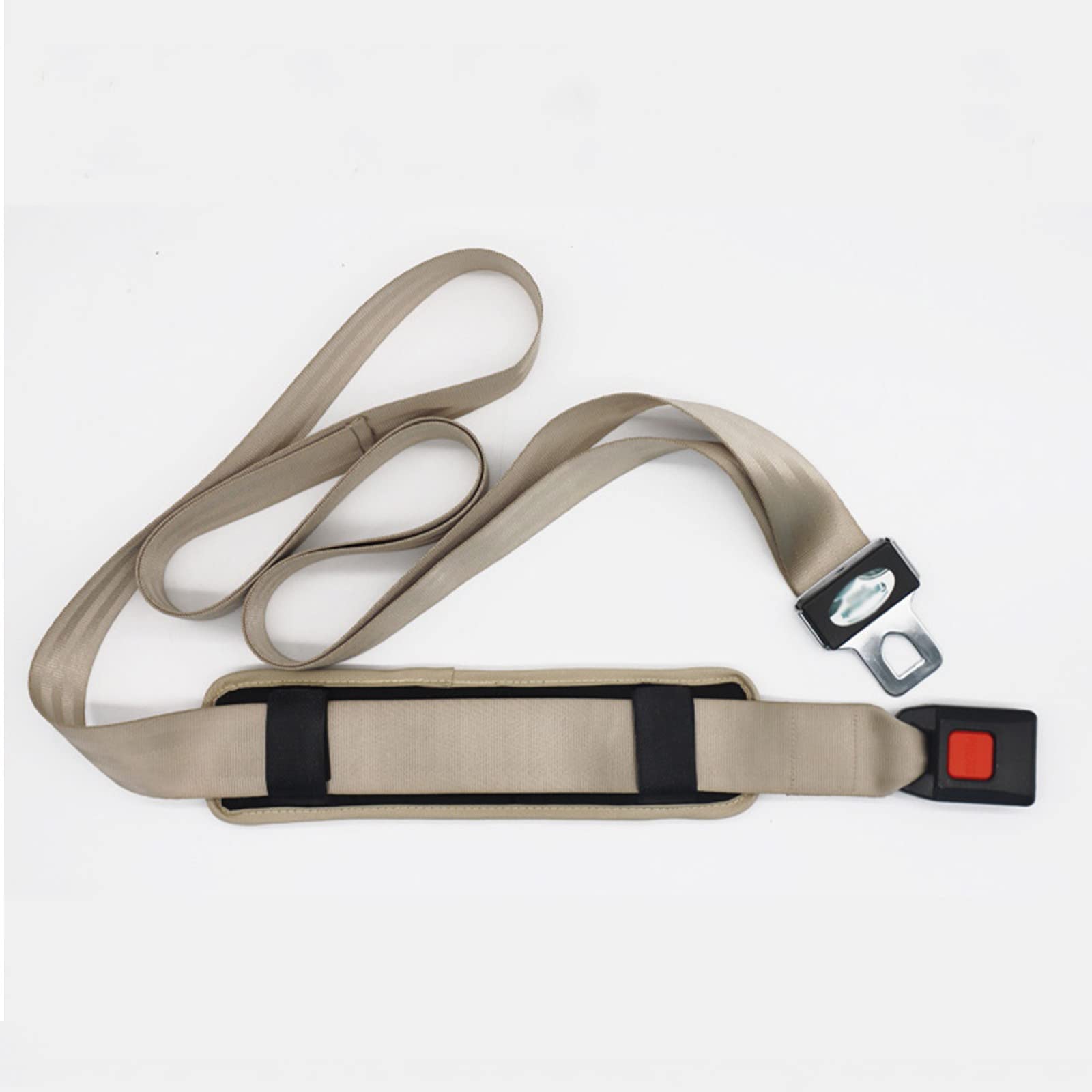 Cinturón de movilización, Cinturón de movilización de extremidades con Banda para Fisioterapia, rehabilitación, estiramientos, tracción Manual y Movilidad con Almohadilla(Color:A 295cm/116in)