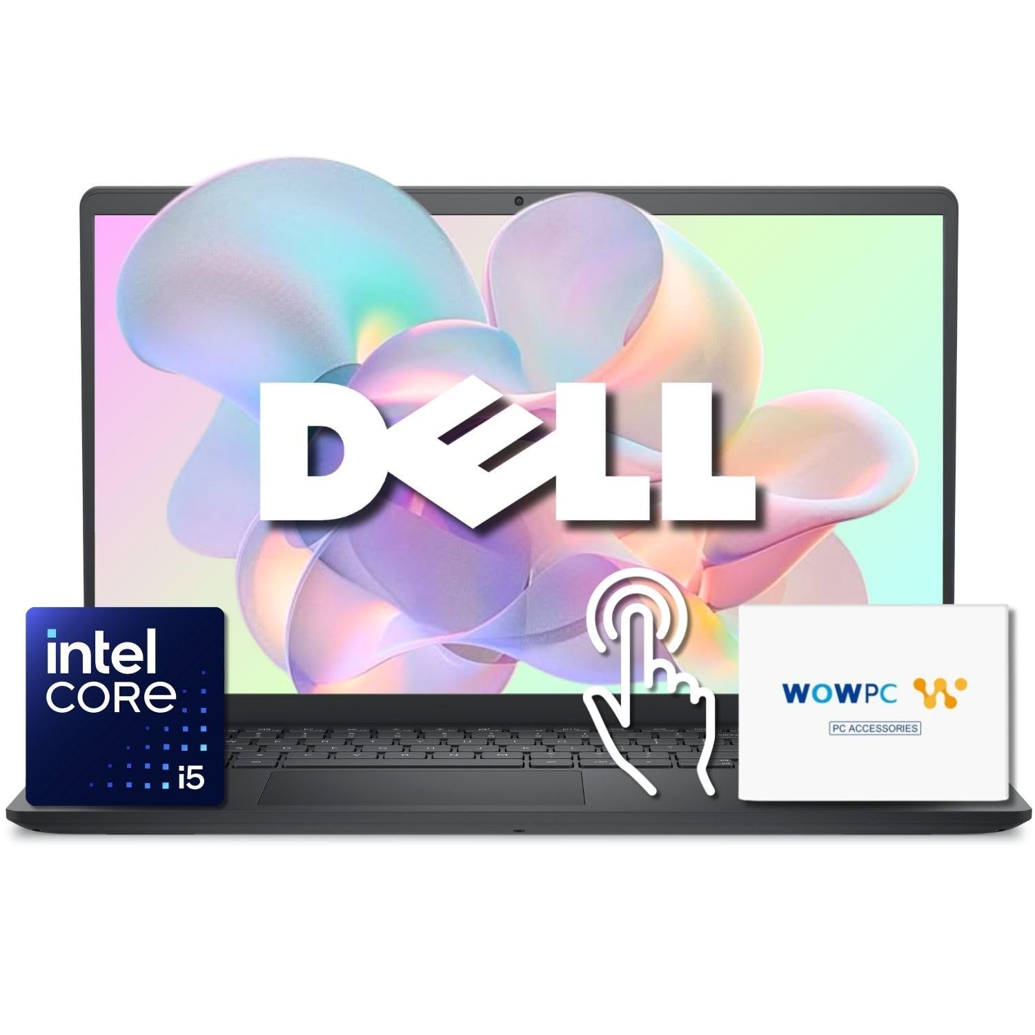 - Inspiron Laptop • 15.6" FHD Touchscreen • 10-Core Intel Core i5 • 8GB DDR4 RAM • 1TB SSD (512GB PCIe SSD + 512GB External) • Full-Size Keyboard with Numeric Keypad • Win 11 • w/WOWPC Bundle