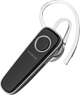 Nokia Solo Bud + – SB-201 – Mono In-Ear Bluetooth Wireless Headset, Fast Pair, Multipoint Connection, IPX4 sweat proof, 7-Hours Playtime, Lightweight, Supports Music Streaming – Black