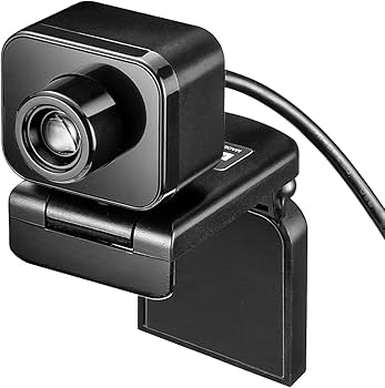 Amazon.co.jp: サンワダイレクト WEBカメラ マイクなし 狭角35° フルHD