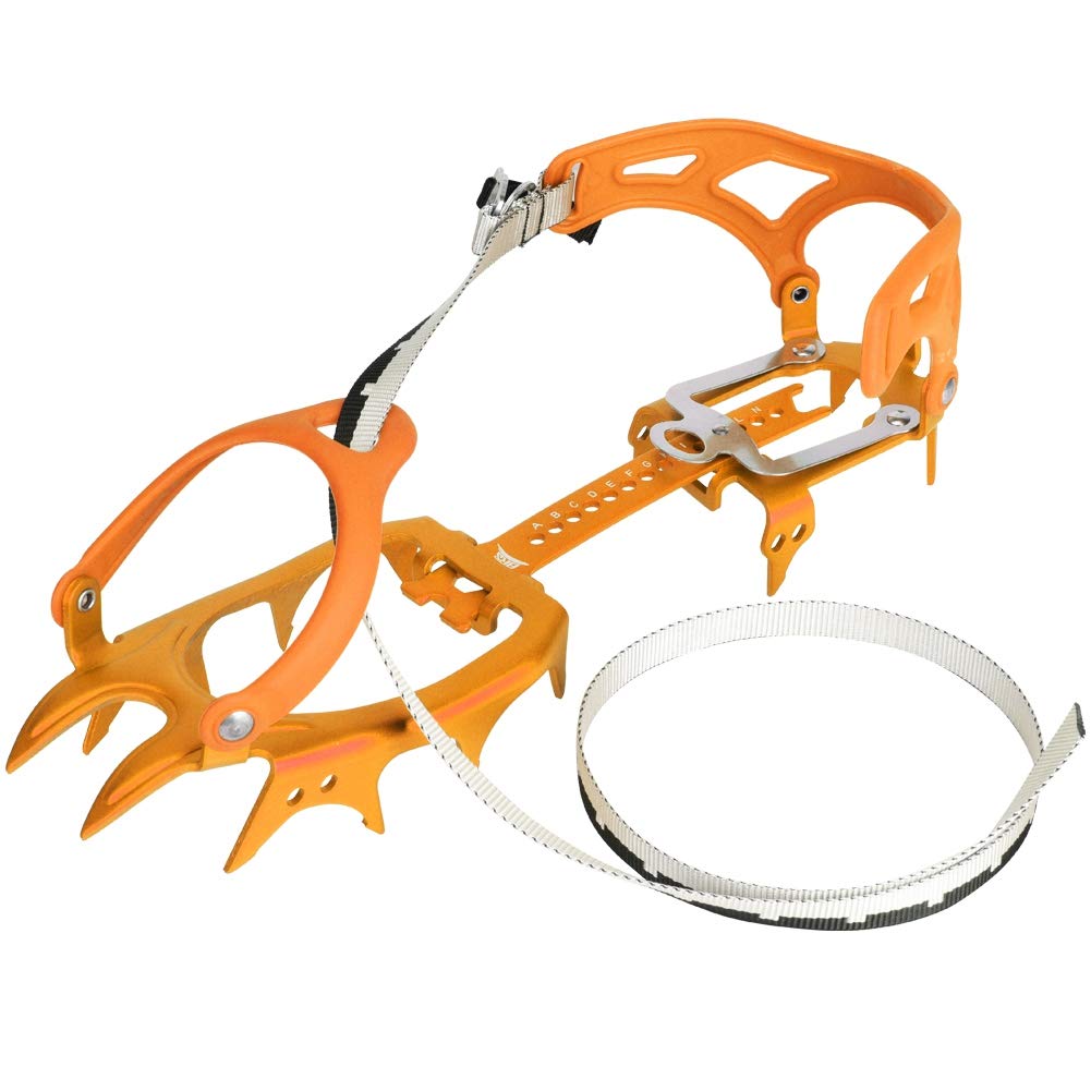 1 Pair Crampons Anti Slip Spikes for Outdoor Snow Hiking