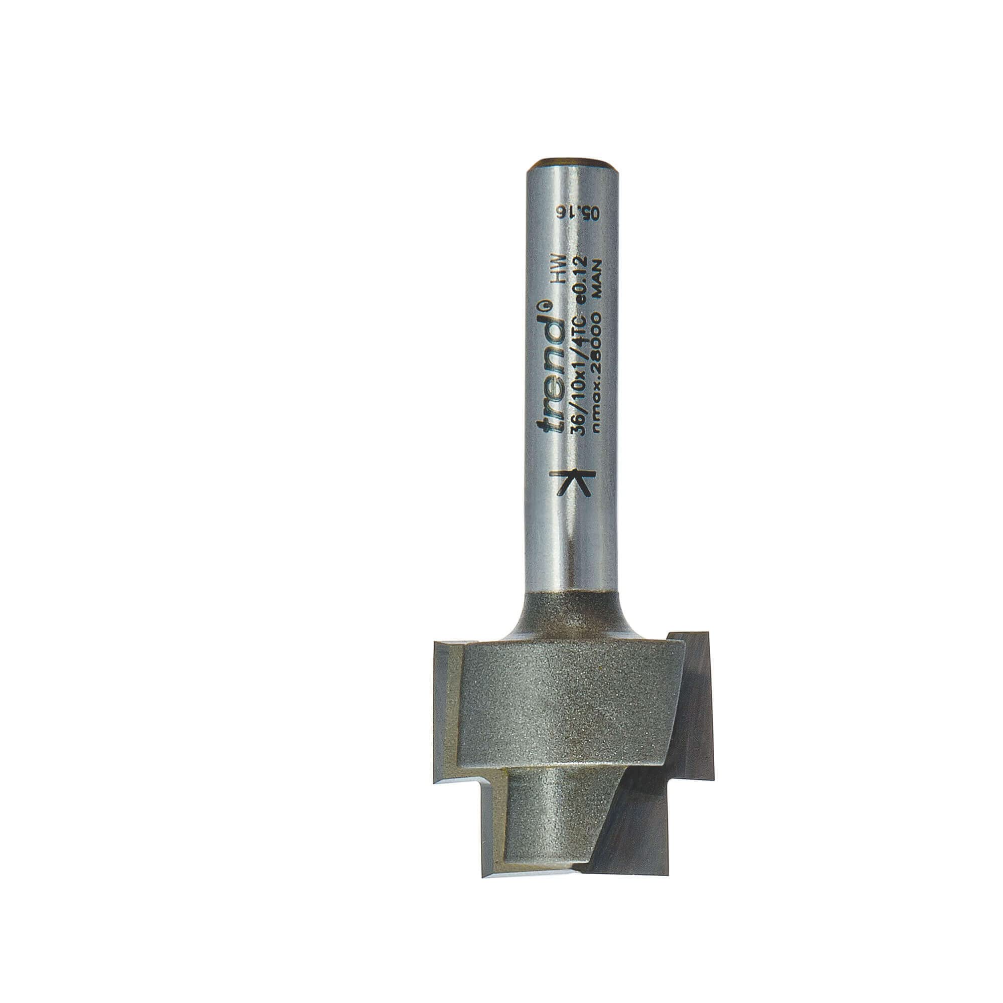Trend Professional 13mm Rebater Strip Recesser Router Cutter, 1/4 Inch Shank, 13mm Cut Diameter, 19mm Cut Length - Image 3