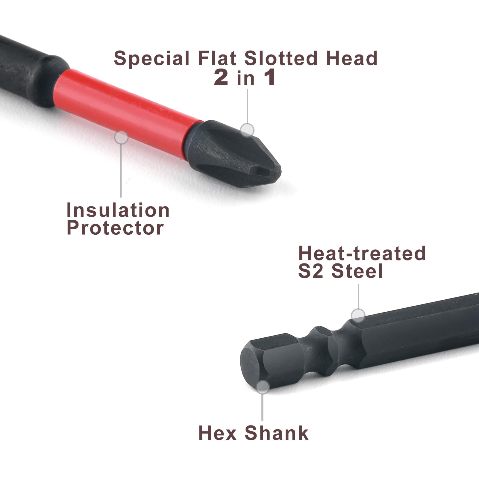 10PCS FPH2 Impact Screwdriver Bit Set - Image 3