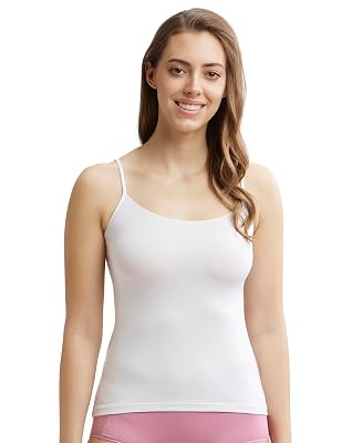 Jockey Women's Modal Camisole 1805_White_XXL