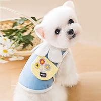 Vista 1 de Ropa para mascotas, lindo chaleco para perro, camisa transpirable para mascotas, camiseta transpirable para mascotas, camisa para mascotas