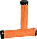 FIFTY-FIFTY Double Lock-On Mountain Bike Grips, Bicycle Handlebar Locking Grips, Non-Slip MTB Handle