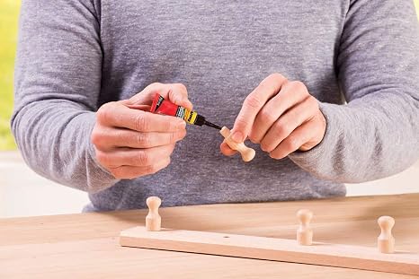 UHU Super Glue Control, 0.11 oz tube - Direct-Stop Technology, Bonds Plastic, Porcelain, Ceramics, Wood, Rubber