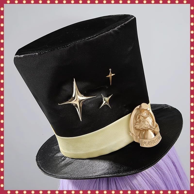 【fenglei】★正規品★ツイステ風 ステージ・イン・プレイフルランド 〜踊る人形と幻の遊園地〜 ギデル フェロー・オネスト コスプレ衣装+帽+尾+ 髪飾り+