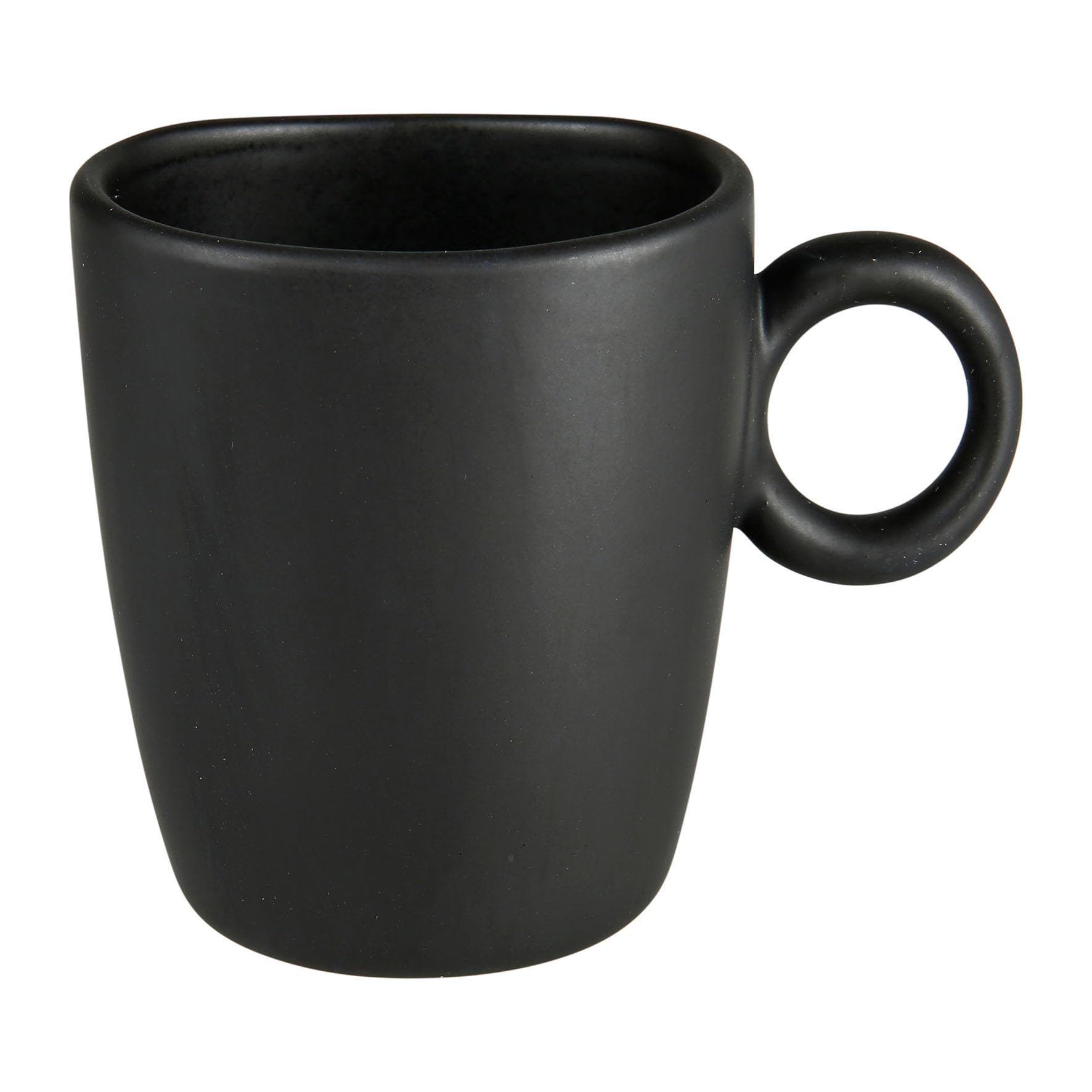 GENEVIEVE LETHU 536539 Rondo Collection Stoneware Mug 11 cl Matt Black