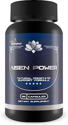 Pro Aizen Power Herbs - Suplemento de apoyo para la próstata masculina - Ayuda al flujo urinario saludable y el vaciado de la vejiga - Apoyo