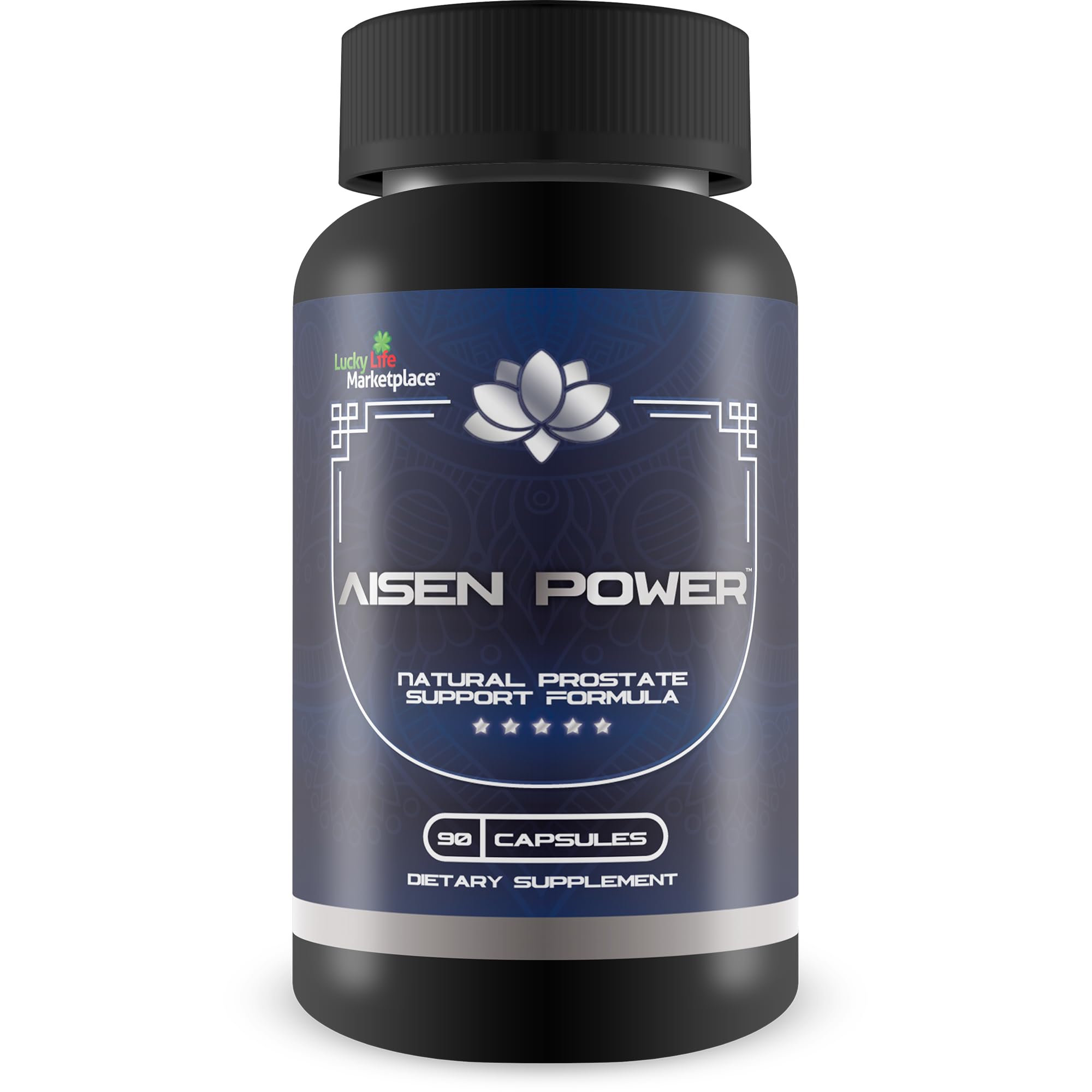 Aisen Power Supplement - Male Prostate Support Supplement - Aid Healthy Urinary Flow & Bladder Emptying - Reduced Inflammation Support - Prostate Size Support - Aisen Power Pills