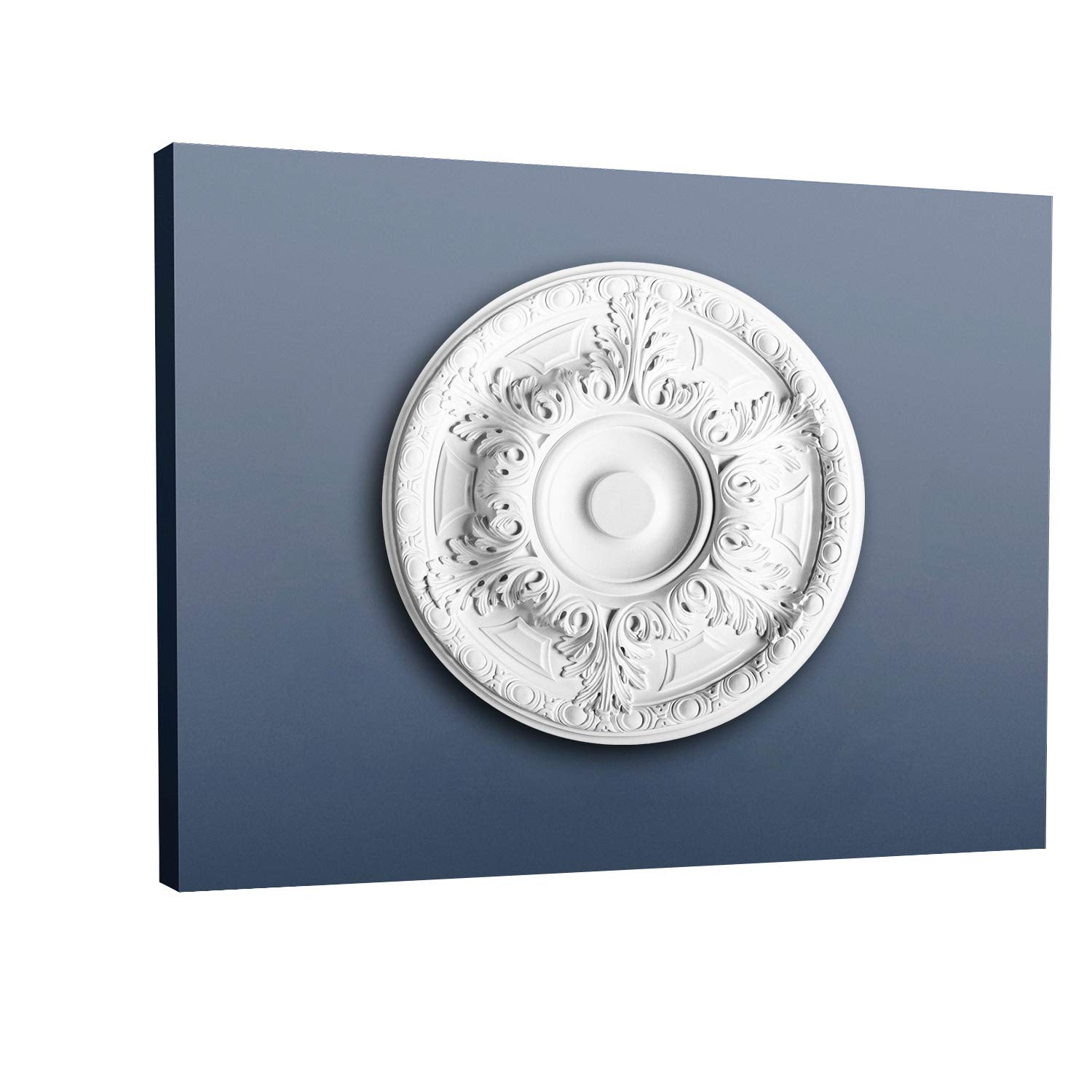 Rosace Orac R18 Ø 49 cm en mousse de polyuréthane rigide prétraité