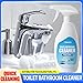 LANWEXY Bathroom Foaming Cleaner Spray - Clinging Formula for Toilet, Tub, Tile & Sink, Helps with Hard Water Deposits & Soap Residue (1bottle)