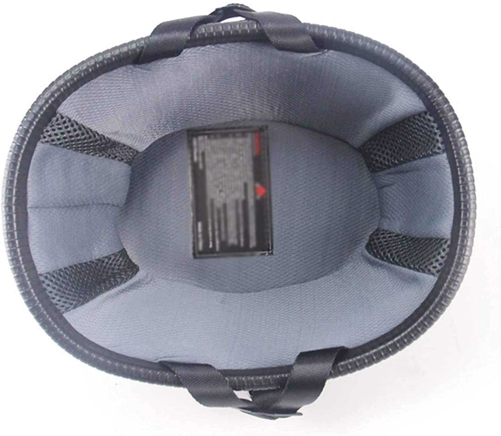 Motorfiets Halve Helm Motorhelm Schedel Cap Voor Mannen Vrouwen Ultradunne Beanie Hoed, Scooter Bromfiets Straat Cruiser Jet Stijl DOT Gecertificeerde Helm C,XL