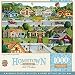 MasterPieces Hometown Gallery Jigsaw Puzzle, Bungalowville, Featuring Art by Art Poulin, 1000Piece