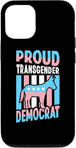 Funda para iPhone 1212 Pro Orgullosa Transgénero Demócrata Liberal LGBTQ Pride Votante