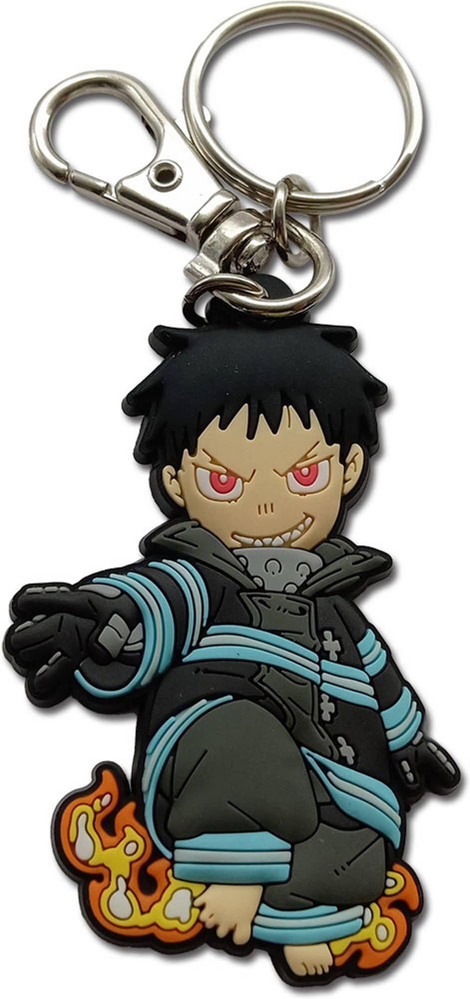 Great Eastern Entertainment Fire Force - Shinra Kusakabe PVC Keychain