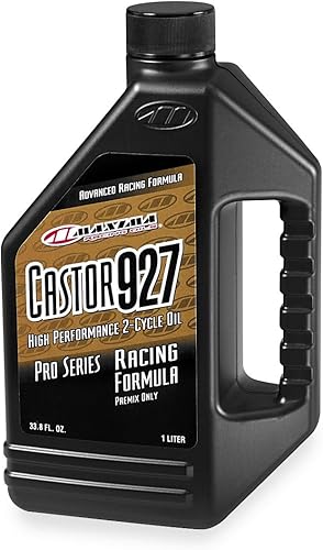 Vista 3 de Maxima Racing Oils 23901-4PK Castor 927 Racing 2-Stroke Premix Oil Botella de 1 litro, paquete de 4